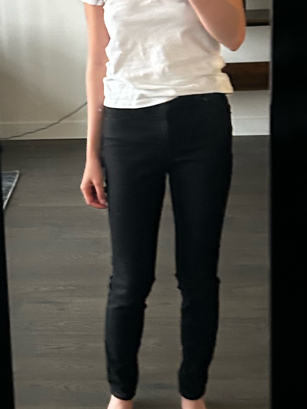 Madewell Black Jeans Sz 25 Inseam 27